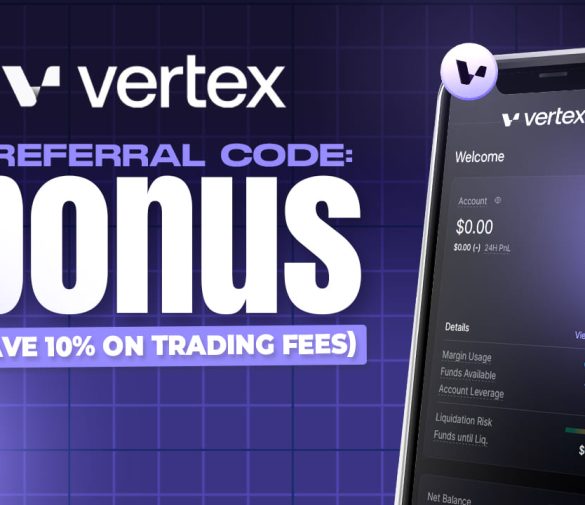 Vertex Protocol Referral Code: BONUS (10% Discount on Trading Fees)