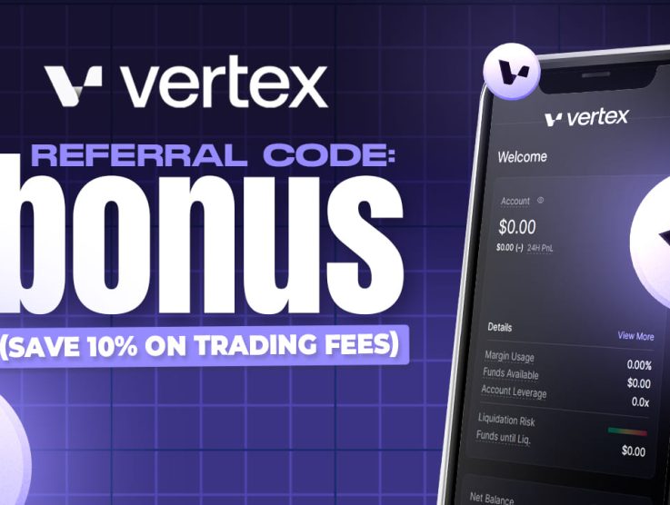 Vertex Protocol Referral Code: BONUS (10% Discount on Trading Fees)